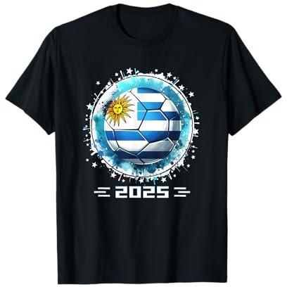 Uruguay Spieler Sport Vintage Jungen Männer 2025 Uruguay T-Shirt
