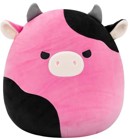 Squishmallows SQCR07676 - Pollyanna die Kuh 30 cm, offizielles Jazwares Plüsch, superweiches Kuscheltier