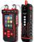NF-859GT Network cable tester Ethernet & Fiber Multi Cable Tester with a Unique Receiver Integrating a Variety of Functions of Alignment Test, VFL, PoE
