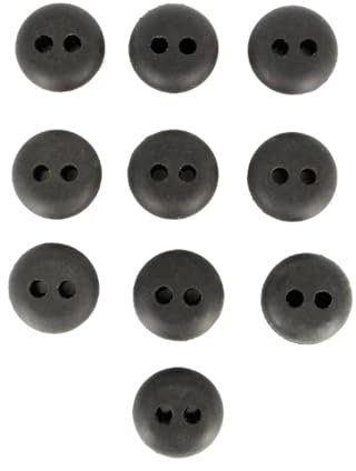 XFYESL Filtro de Gasolina 5 Arandelas de Goma de 20 mm y 2 Orificios para cortacésped, Motosierra, soplador, desbrozadora, Tanque de Combustible. carburador de Motocicleta(10pcs)