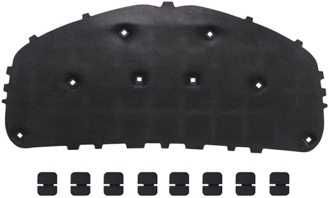 GEPCO Motorhaubendämmung Motorraumdämmmatte Dämmmatte Motorhaube mit Clips kompatibel mit VW GOLF PLUS V/VI 2004–2014 5M0863835