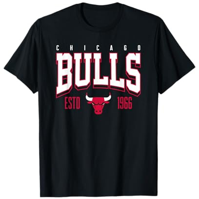Offizieller NBA-Wettkampf der Chicago Bulls getestet T-Shirt