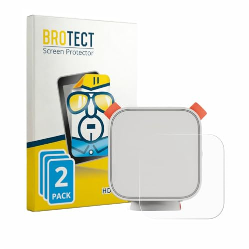 BROTECT Schutzfolie für Yoto Player | (3. Gen.) 2 Stück Transparenter Displayschutz Made in Germany Klare Displayschutz-Folie Clear Einfache Montage Case-Friendly