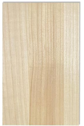 Blocs de bois non traités, Planches de bois inachevées Paulownia, étagères artisanales bricolage, 0,5 à,8 pouces, plusieurs tailles(1.2 Cm,50x40 cm)