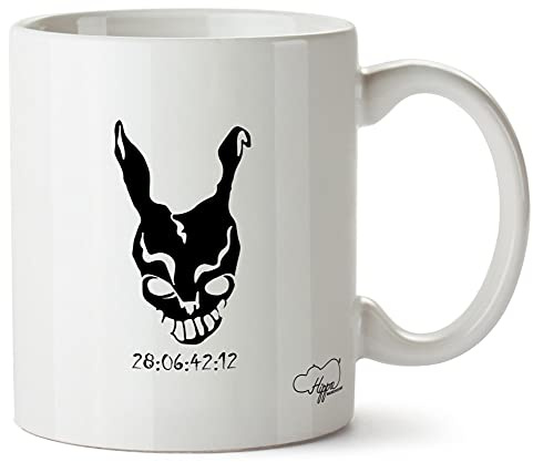 Hippowarehouse Donnie Darko Frank Mask Countdown Printed Mug Cup Ceramic 10oz