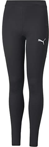 PUMA Kinder LIGA Baselayer Long Tight Jr Hose, Schwarz (PUMA Black), 176