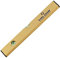 Karl Dahm Goldpunkt Wasserwaage 40 cm l Präzise Wasserwaage aus robustem Aluminium l Professionelles Messwerkzeug mit austauschbarer Libelle – 10256