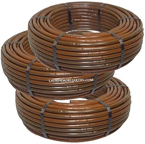 Tubo irrigazione per goccia, 16 mm marrone, GOTERI ogni 33 cm. (300 m)