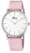 Lotus Uhr Für Damen 18776/1 Outlet Silber Edelstahl Case RoségoldLeder Band