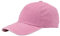 Leoodo Baseball Cap Herren Damen 6 Panel Vintage im Washed Used Look, Unisex Baumwolle Baseballkappe Basecap Mütze Outdoor Running Freizeit Sport Verstellbar Einfarbig, Mütze Farbe 2020:Pink