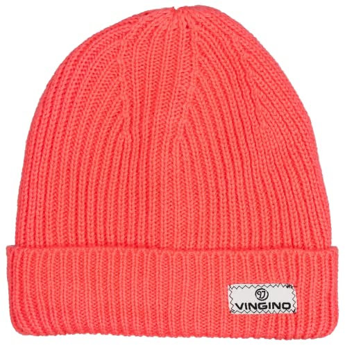 Vingino Velici Mädchen Mütze flu red (L-XL)