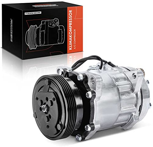Frankberg Compressore dell'aria condizionata con frizione Diesel Compatibile con Ducato Bus 230 Ducato Combi 230 Boxer Bus 230P Boxer Combi 230L Replace# 98462134, compreso l'olio preconfezionato