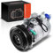 Frankberg Compressore dell'aria condizionata con frizione Benzina Compatibile con 3B2 Variante 3B5 A6 Avant 4B5 Superb I 3U4 Replace# 4B0260805B, compreso l'olio preconfezionato