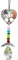Peili Healing Crystal Decor Tree of Life Car Hanging Accessories Suncatcher with Wings 7 Chakras Window Hanging Decor Meditation Ornaments Home Decoration (colorful heart)