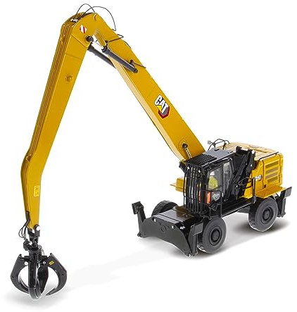 Caterpillar Diecast Masters 85958 - Pelle de manutention Cat MH3040, échelle 1:50, env. 8,0 x 8,5 x 44,0 cm, dès 14 Ans