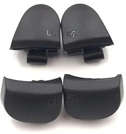 YANHAO [Parti di Videogiochi] 2 Pezzi for Controller Sony Playstation 5 PS5 L1 R1 L2 R2 Kit Pulsante Trigger for PS 5 con Molla Telaio Supporto LR [Sostituire] (Color : Full Set V2)