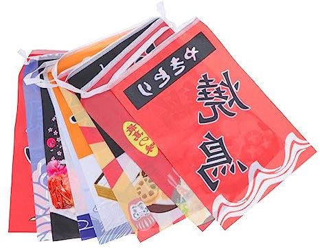 Japanische Stil Hängeflagge Sushi-wimpelbanner Für Teehaus Farbige Dekoration Für Restaurant Lebensmittelgeschäft Partyatmosphäre