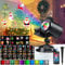 YAZAKY Proiettore Luci Natale per Interno Esterno, 24 Diapositive Lampada LED con 10 Effetti di Onde d'Acqua, Luce per Decorazioni Festa Halloween