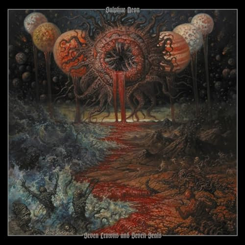 Sulphur Aeon, Neues Album 2023, Seven Crowns and Seven Seals Slipcase, CD Digipak