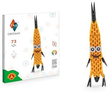 Origami 3D - Schöne 3D Papierskulptur mit patentierten Bauteilen und verständlicher Bauanleitung, ab 8 Jahre (Banane)