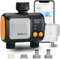 Johgee WiFi Water Timer 2 Zones, Smart Irrigation Sprinkler Timer with WiFi Hub, Hose Timer with Rain Delay for Garden Lawn, Garden Watering System with APP Control/Automatic/Manual, Work with Alexa