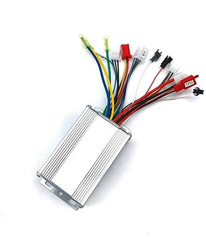 BOFRHME 1 Stück DREI Sinuswelle Elektrofahrzeug Stummschaltung Vektor Intelligenter bürstenloser Controller 36 V 48 V 350 W Metall