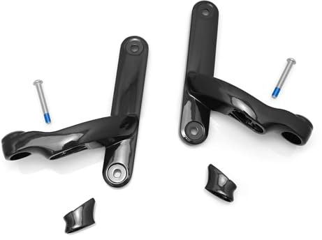 NicMachine Für Harley Nebelscheinwerfer Halterung Blinker Hilfslicht Gehäuse Touring Road King Street Glide 1994–2024 schwarz