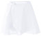 Ballettrock Mädchen Chiffon Ballett Wickelrock Tanzrock Verstellbare Taille Krawatten Ballett Rock Damen Weiß S