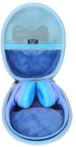 Aproca Blue Hard Storage Case, for Belkin SoundForm Mini - Wireless Bluetooth Headphones