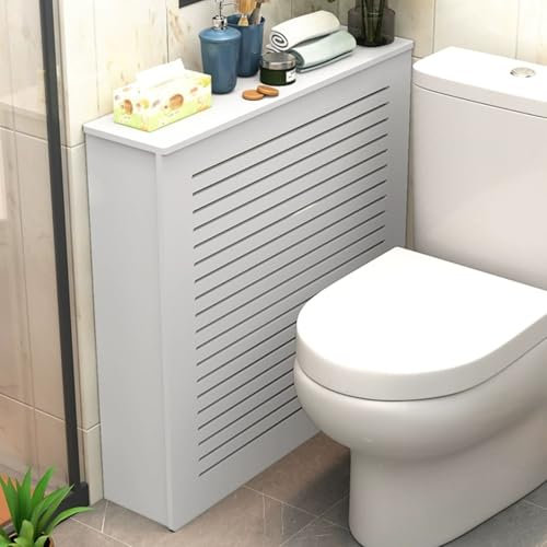 YUGXTH Heizkörperverkleidung, Heizungsverkleidung, Heizkörperabdeckung Heizung Schutz, Dekorativer Schrank for Wohnzimmer, Schlafzimmer, Flur(L100xH80xW25cm)