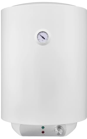 Scaldacqua Elettrico Verticale 50 Litri, Boiler Elettrico,41 x 41 x 55 cm, 14.3 Kg