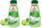 Frosch - Gel Lavavajillas a Máquina, Todo en 1 con Limón Verde, Limpieza y Brillo, Sin Microplásticos Ni Componente Animal, 40 Dosis -650 ml (Paquete de 2)
