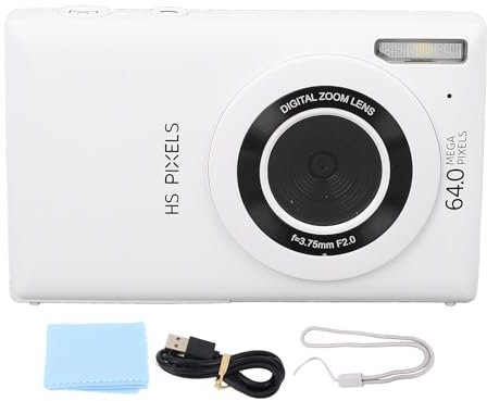 64MP Musik Digitalkamera 18x Digital Zoom 2,4 Zoll IPS Bildschirmfotografie Kompakte Reisekamera