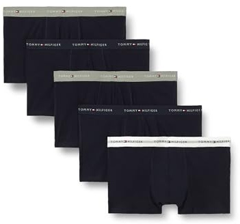 Tommy Hilfiger Herren 5er Pack Boxershorts Trunks aus Baumwolle