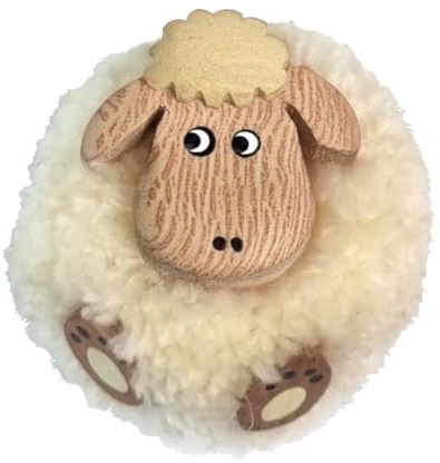 2Kids Toys Großer Holzmagnet mit Pompon Schaf