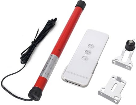 Rollerhouse Rts 12v Dc Motores Tubulares Controlados Por Radio Para Mini Persianas Enrollables EléCtricas Compatibles Con Cortinas Enrollables De 3/4 (21 Mm) Y 1 (25 Mm)