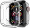 iVoler 3 Piezas Funda para Apple Watch 41mm / 40mm SE (2022/2020) Series 9 8 7 6 5 4, Carcasa Protectora Anti-Rasguños Transparente Suave TPU Silicona Caso Anti-Arañazos iWatch Case Cover