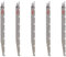 Milwaukee 48-00-1301 9 in. 5 Teeth per in. Pruning SAWZALL Reciprocating Saw Blades