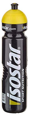 Isostar Sports Water Bottle 1000 ml - BPA Free - Water Bottle for Running, Cycling, Gym, Hiking - Practical and Leak-proof Push & Pull Closure