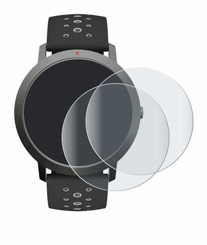 BROTECT Full-Cover Schutzfolie Matt für Withings Steel HR Sport (40 mm) (2 Stück) - Full-Screen Displayschutz-Folie, 3D Curved, Anti-Reflexion