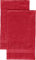 REDBEST Gästetuch 2er-Pack Chicago rot Größe 30x50 cm - saugstark, strapazierfähig, ideal für Reisen, Sport (weitere Farben)