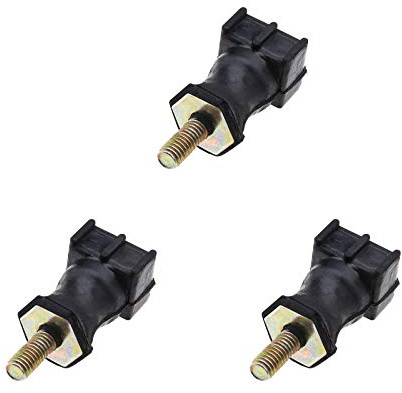 YINETTECH 3 x Auto Sekundäre Luftpumpe Halterung Kissen Dämpfer Puffer 06A133567A kompatibel mit A3 A4 Jetta Golf Passat