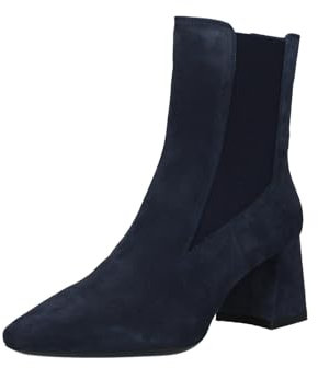 Geox D Giselda, Stivale alla Caviglia Donna, Dk Jeans, 40 EU