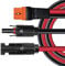 ZkeeShop Cavo da solare a XT60i Cavo solare 10AWG XT60I-F Cavo di prolunga 6mm2 Compatibile con Powerstation portatile (3M)