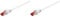 Cable CAT 6 de Red LAN para Gigabit Ethernet S-FTP Blindado Con Conector RJ45, 2 Metros, Blanco (Paquete de 2)