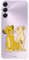 Schutzhülle kompatibel mit Samsung Galaxy A05s Offizielle Disney Simba und Nala zum Schutz Ihres Handys. Flexible transparente Silikonhülle, offiziell lizenziert von The Lion King