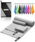 Mikrofaser Handtuch 3er-Set (180 x 60 cm großes Badetuch + 2 Stück 80x40 cm kleines Towels), Schnelltrocknendes Microfaser Handtücher für Fitness Handtuch Sport (Light Gray 180*60+80*40*2)
