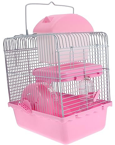 CORHAD Hamsterkäfig Schloss Tragbares Luxus-haustiernest Gemütlich und Bequem für Ihr Haustier