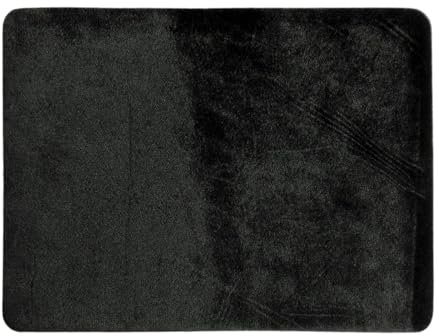 Kartenspiel Pad Professionelle Flanell Poker Karte Deck Matte Große Poker Pad Close-up Magic Zubehör für Pokerliebhaber Zauberer (Schwarz)