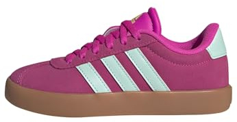 adidas Vl Court 3.0 Shoes Kids, Shock Pink/semi Flash Aqua/Lucid Lemon, 2.5 UK Child